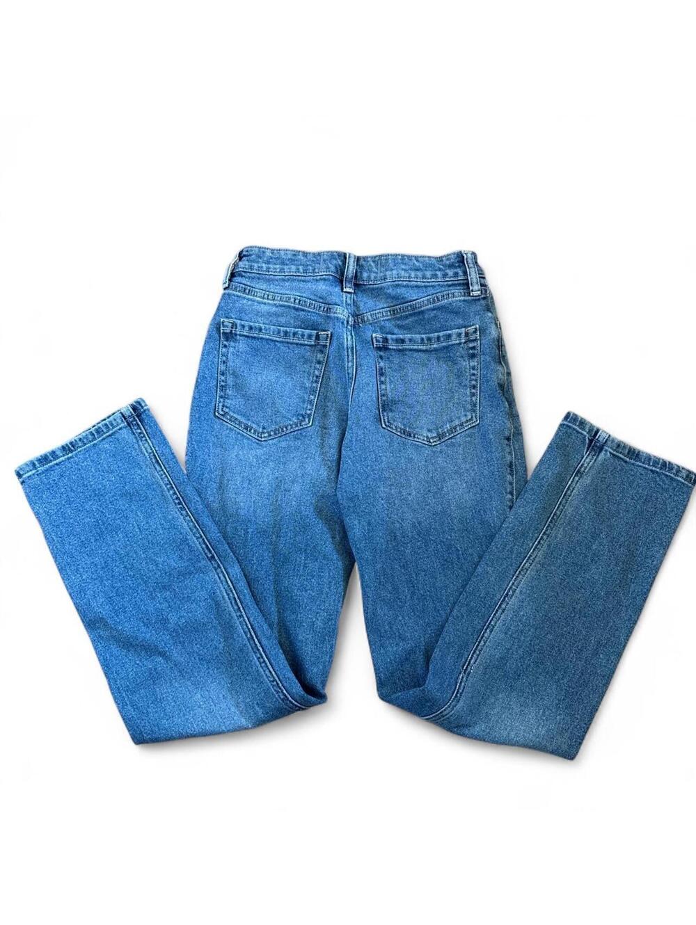 Hollister High Rise Straight Jeans Size 0R W26 - Picture 4 of 4